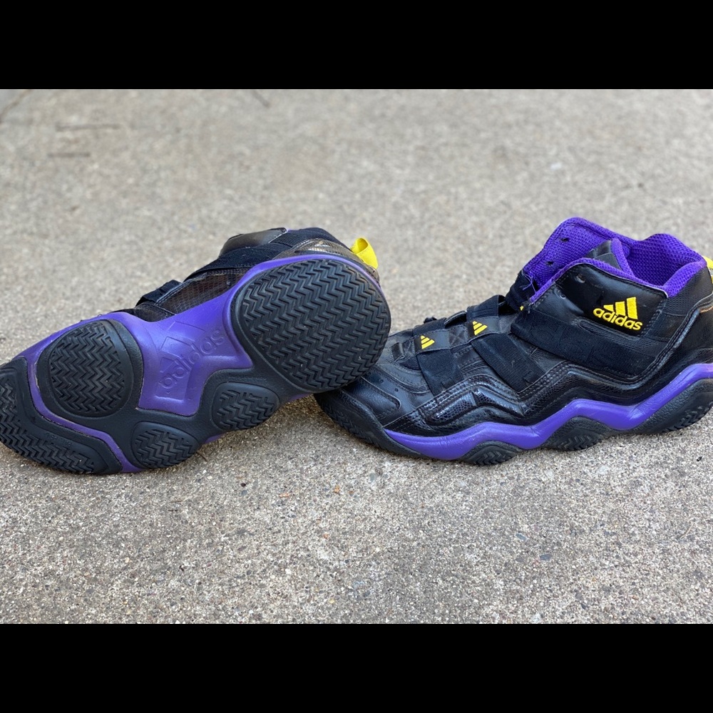 Adidas Crazy8 Purple/Black/Yellow Kobe Size 12